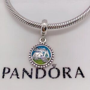 PANDORA Travel & Places Sterling Silver Fine Bangles Charms